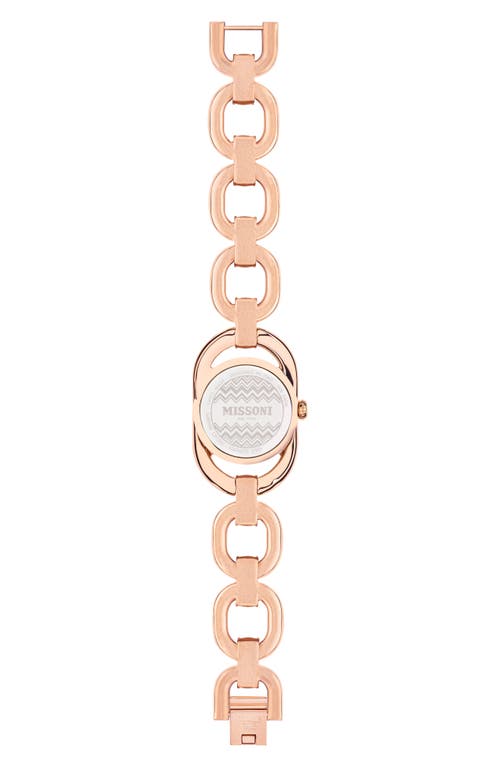Missoni Gioiello Bracelet Watch, 22.8mm In Rosegold