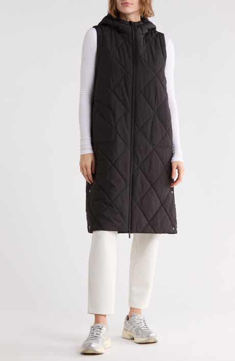 Longline Quilted Vest