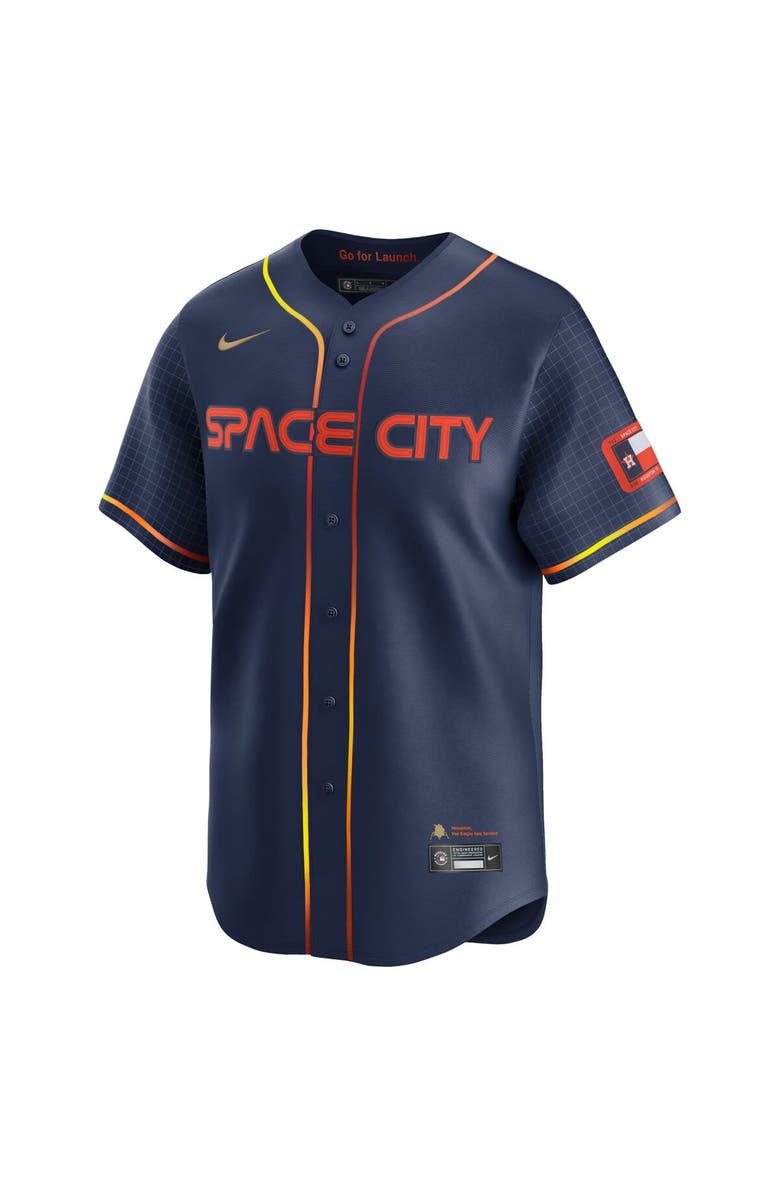 Nike Men's Nike Jeremy Peña Navy Houston Astros City Connect Limited Player Jersey, Alternate, color, 