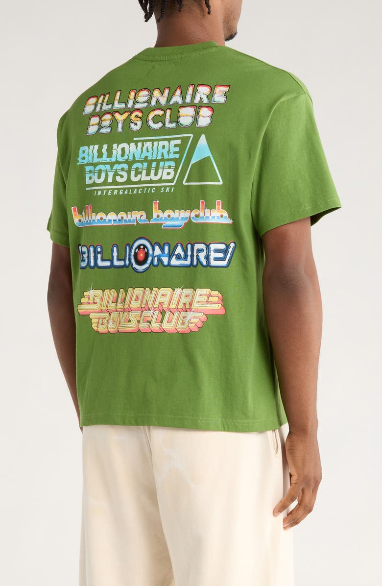 Billionaire Boys Club BB Insignia Crop Graphic T-Shirt, Alternate, color, Cactus