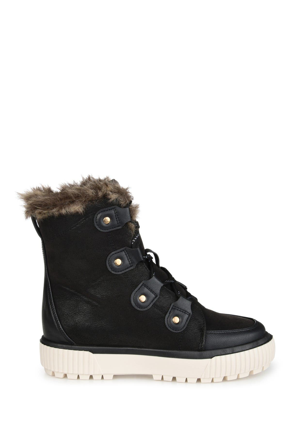 Journee Collection Glacier Boot, Alternate, color, Black