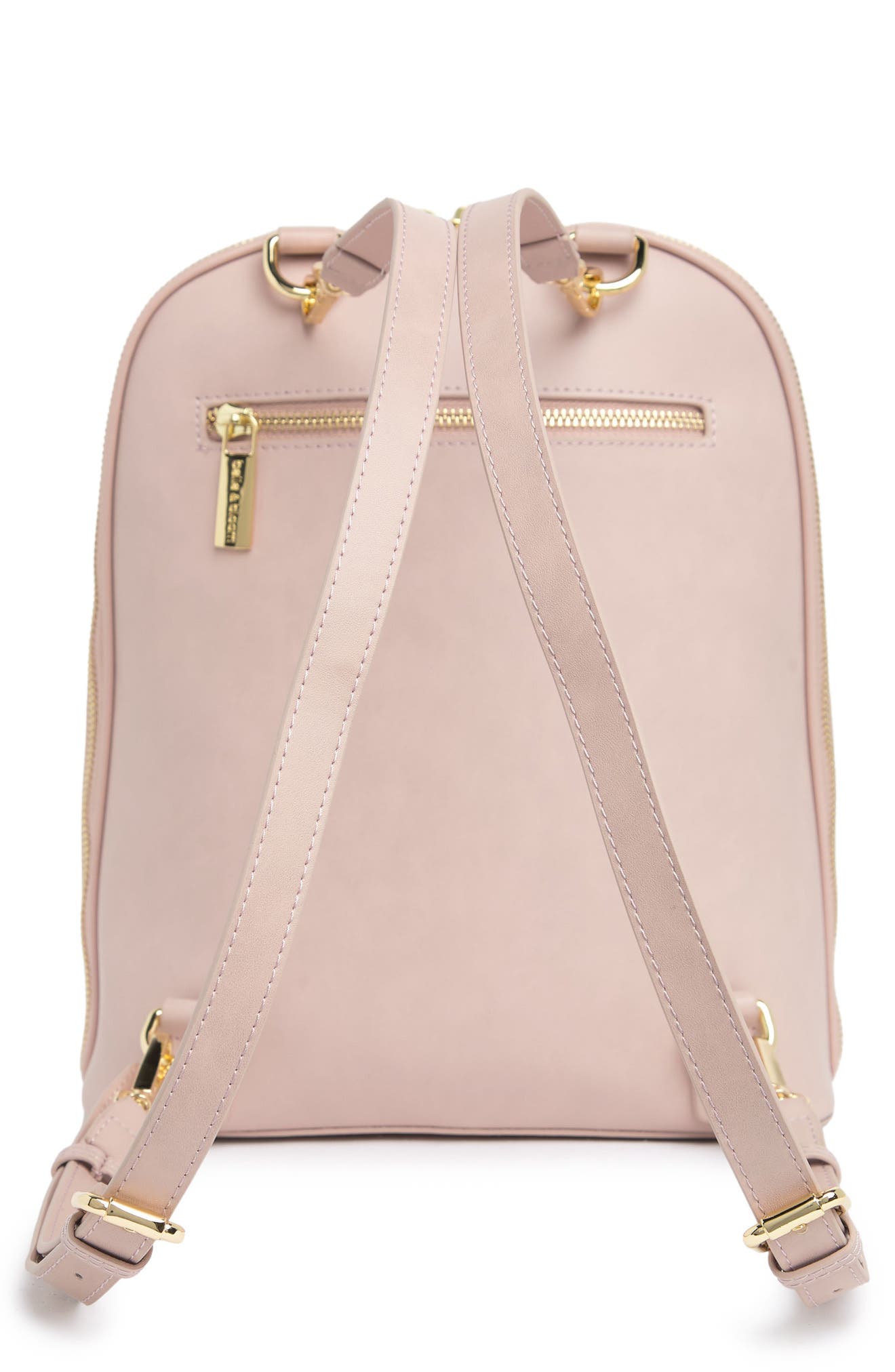 5th Ave Leather Backpack, Alternate, color, DUSTY PINK