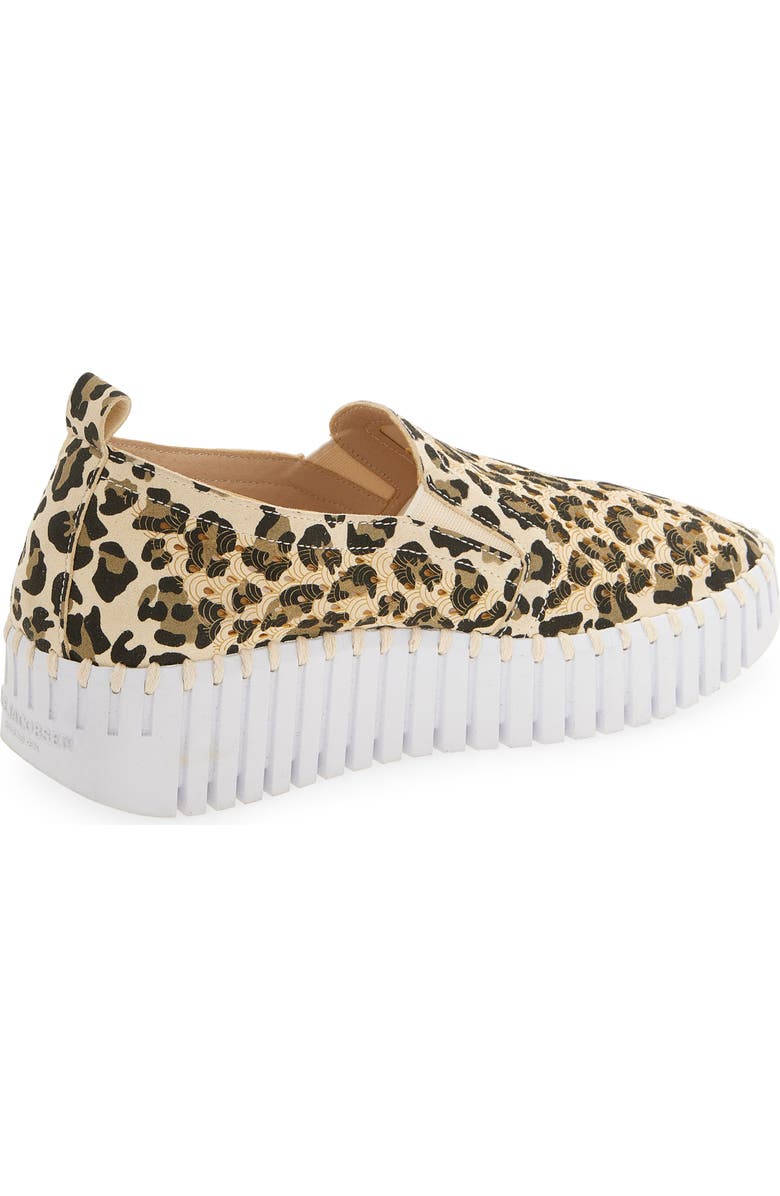 Ilse Jacobsen Tulip Perforated Slip-On Sneaker, Alternate, color, Latte