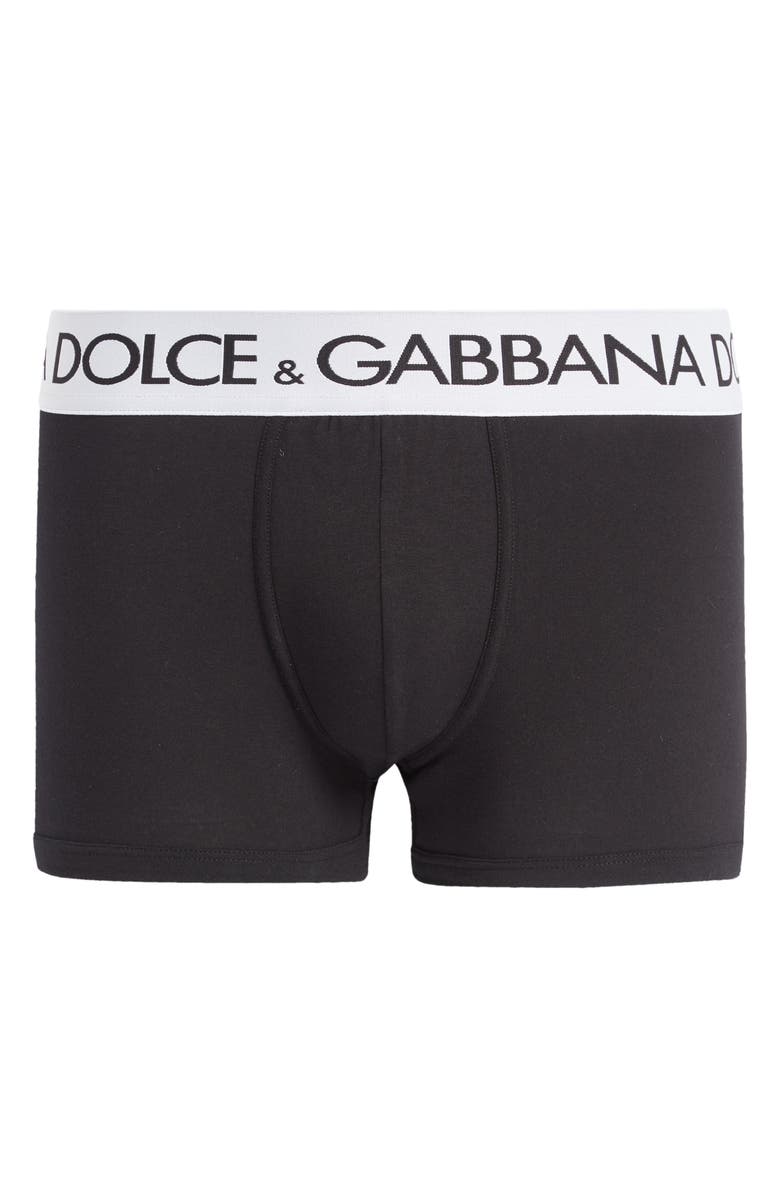 Dolce&Gabbana Cotton Stretch Jersey Boxer Briefs, Alternate, color,
