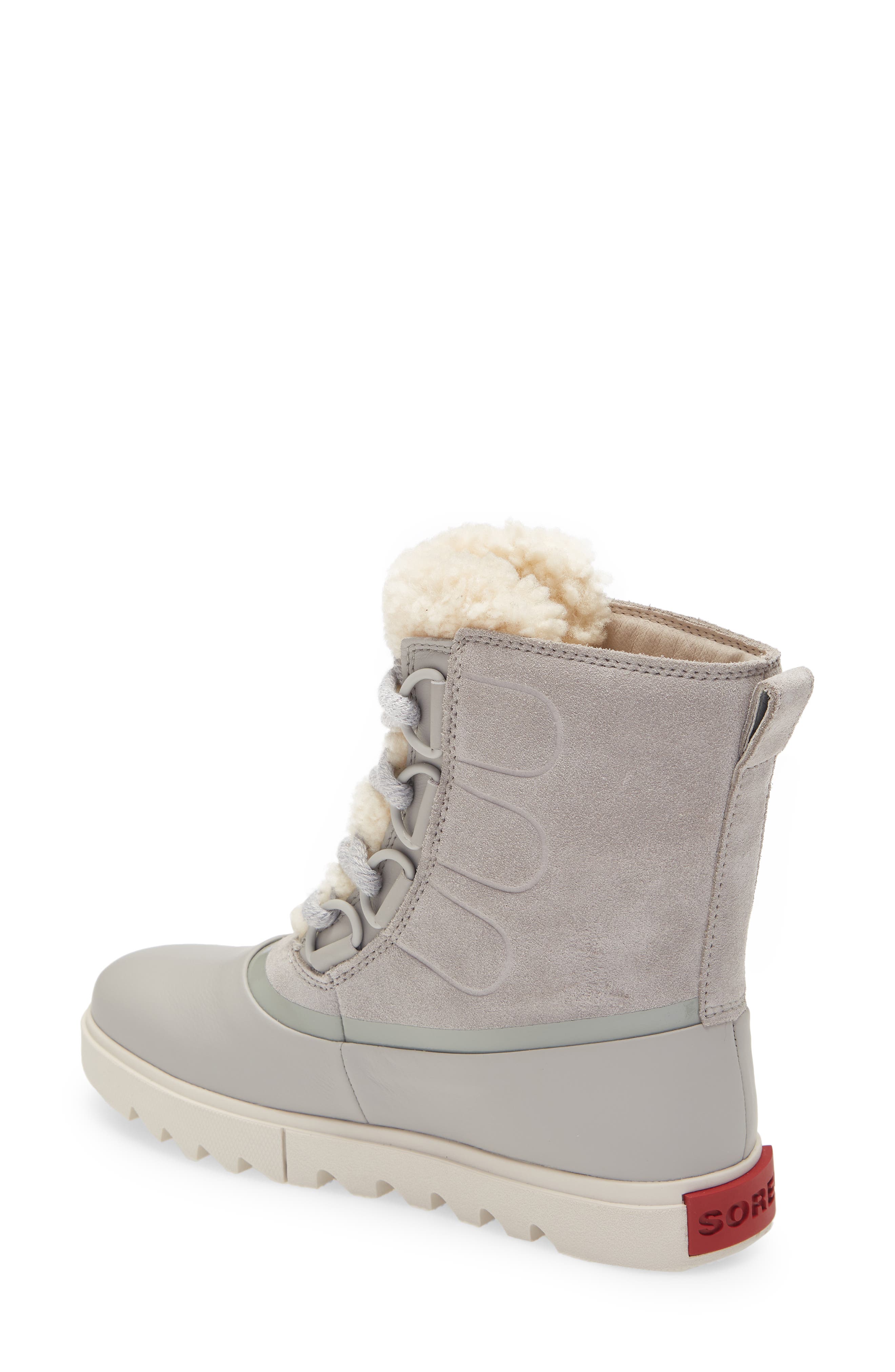 Joan of Arctic Next Lite Waterproof Wedge Snow Boot, Alternate, color, DOVE