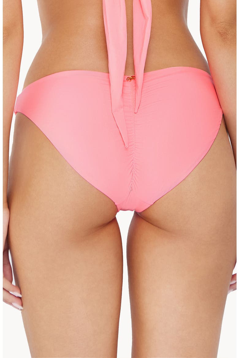Ruched Bikini Bottoms, Alternate, color, GELATO