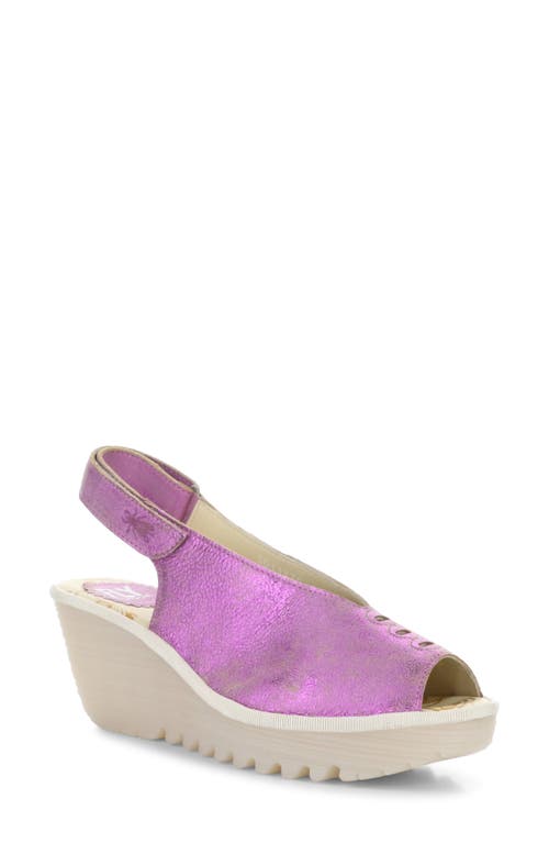 FLY LONDON FLY LONDON YEAY PEEP TOE SANDAL 