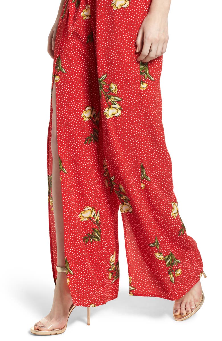 Socialite Wrap Jumpsuit, Alternate, color, 