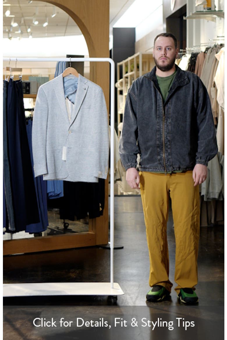Hampton Houndstooth Knit Linen Sport Coat video