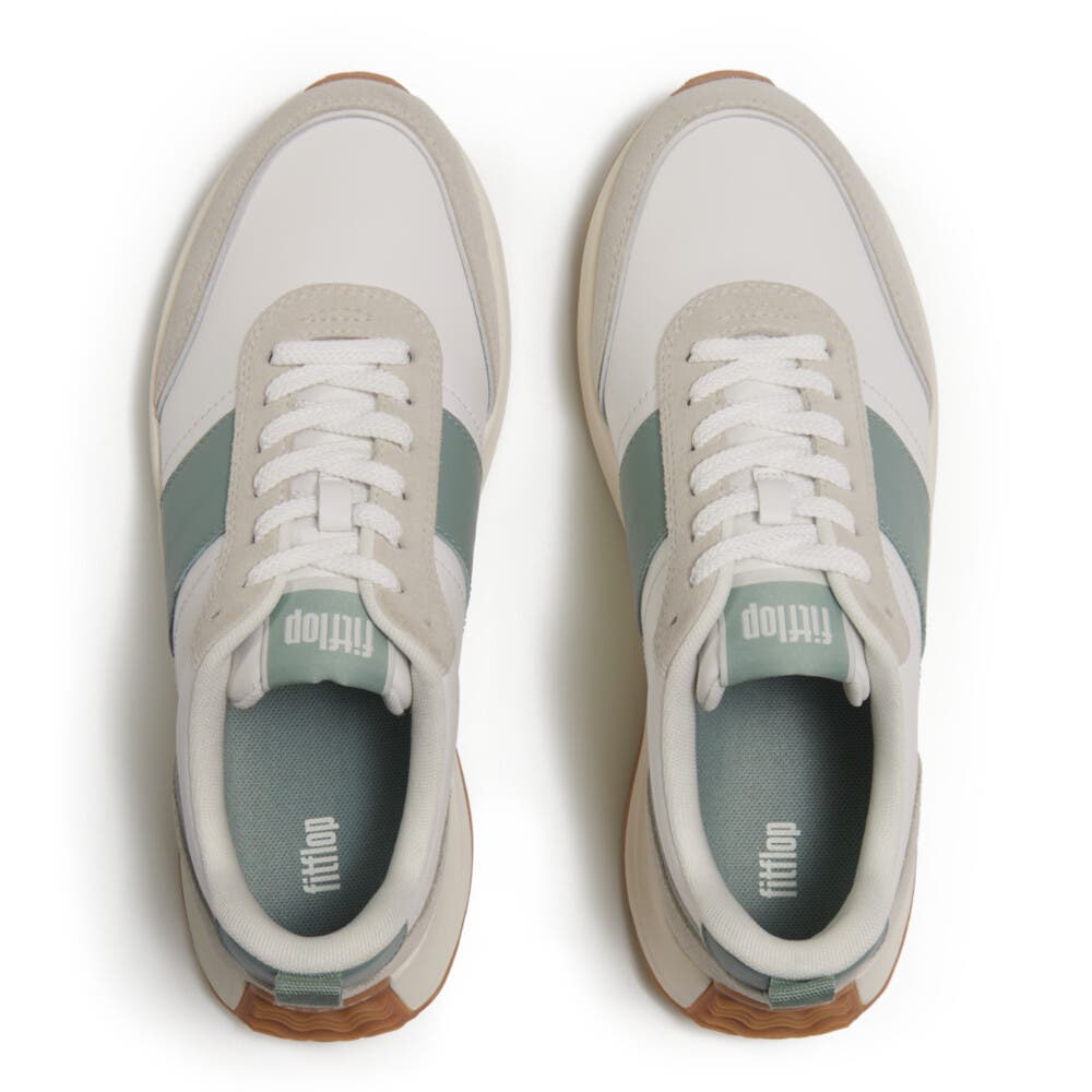 F-Mode Flow Flatform Sneakers, Alternate, color, Urban White/Frosted Sage