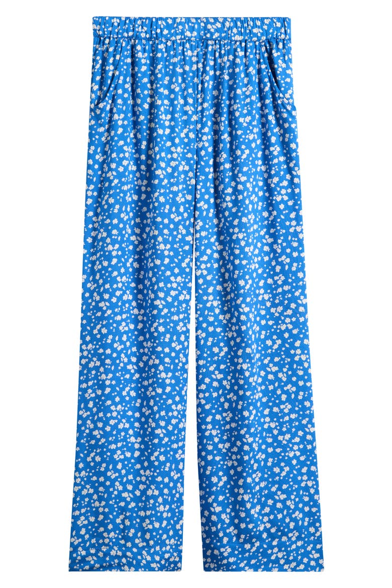 Kids' Sunshine Disty Wide Leg Pants, Main, color, ROYAL BLUE