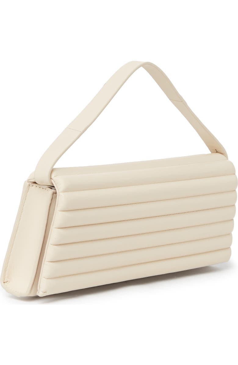 Louise et Cie Alez Quilted Padded Leather Clutch, Alternate, color,