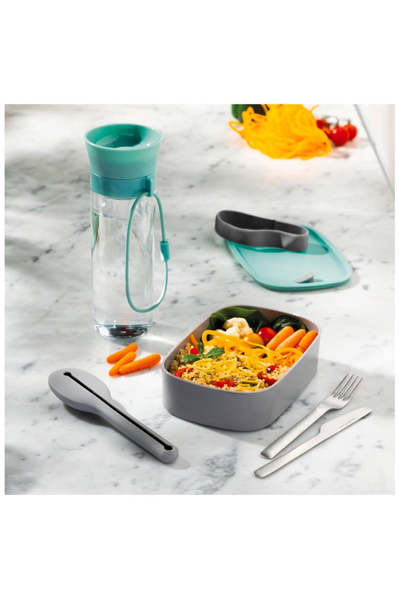 Leo 8-Piece Travel Flatware Set, Alternate, color, MULTICOLOR