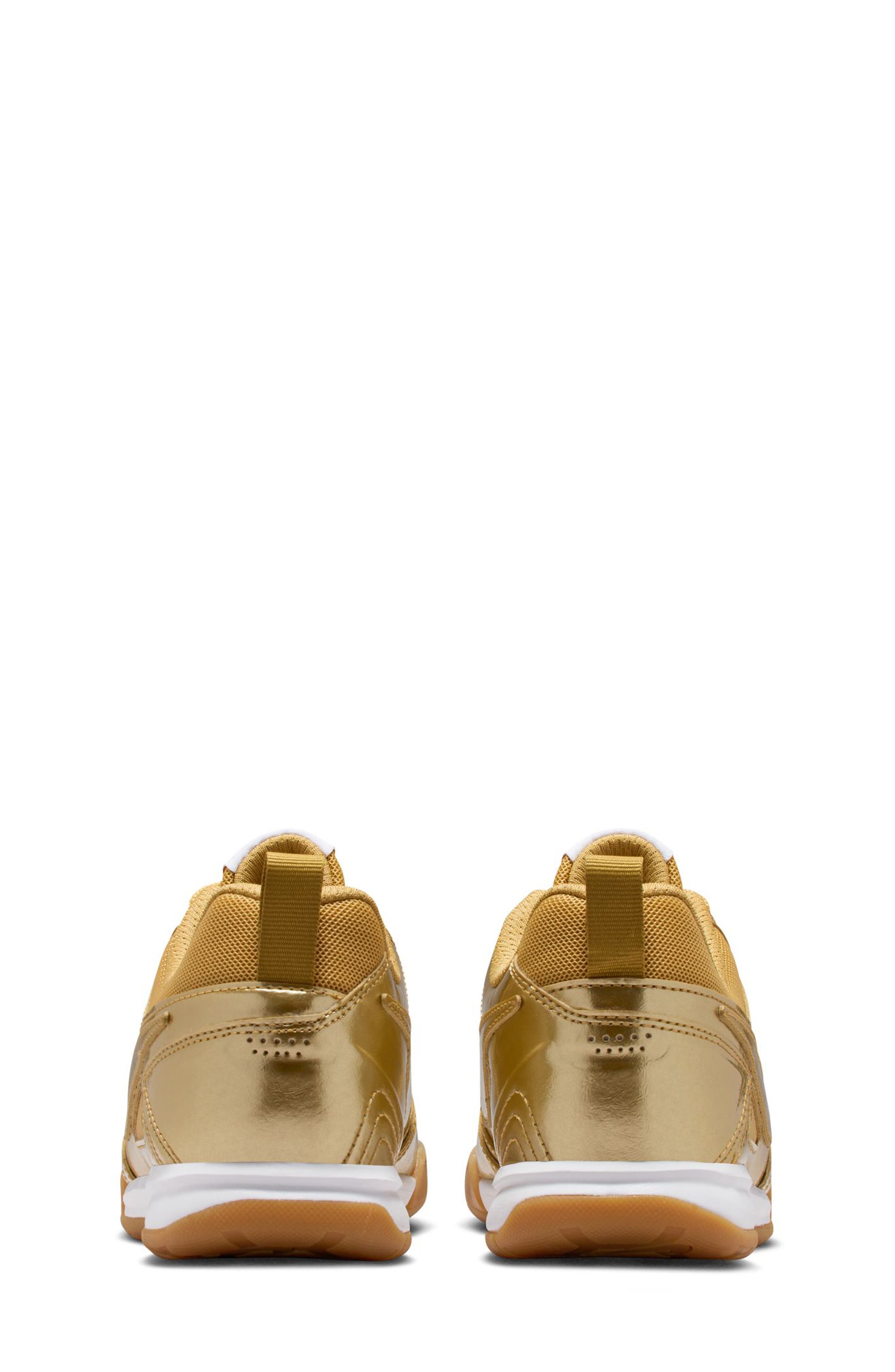 Nike Kids' Gato LV8 Soccer Sneaker, Alternate, color, Gold