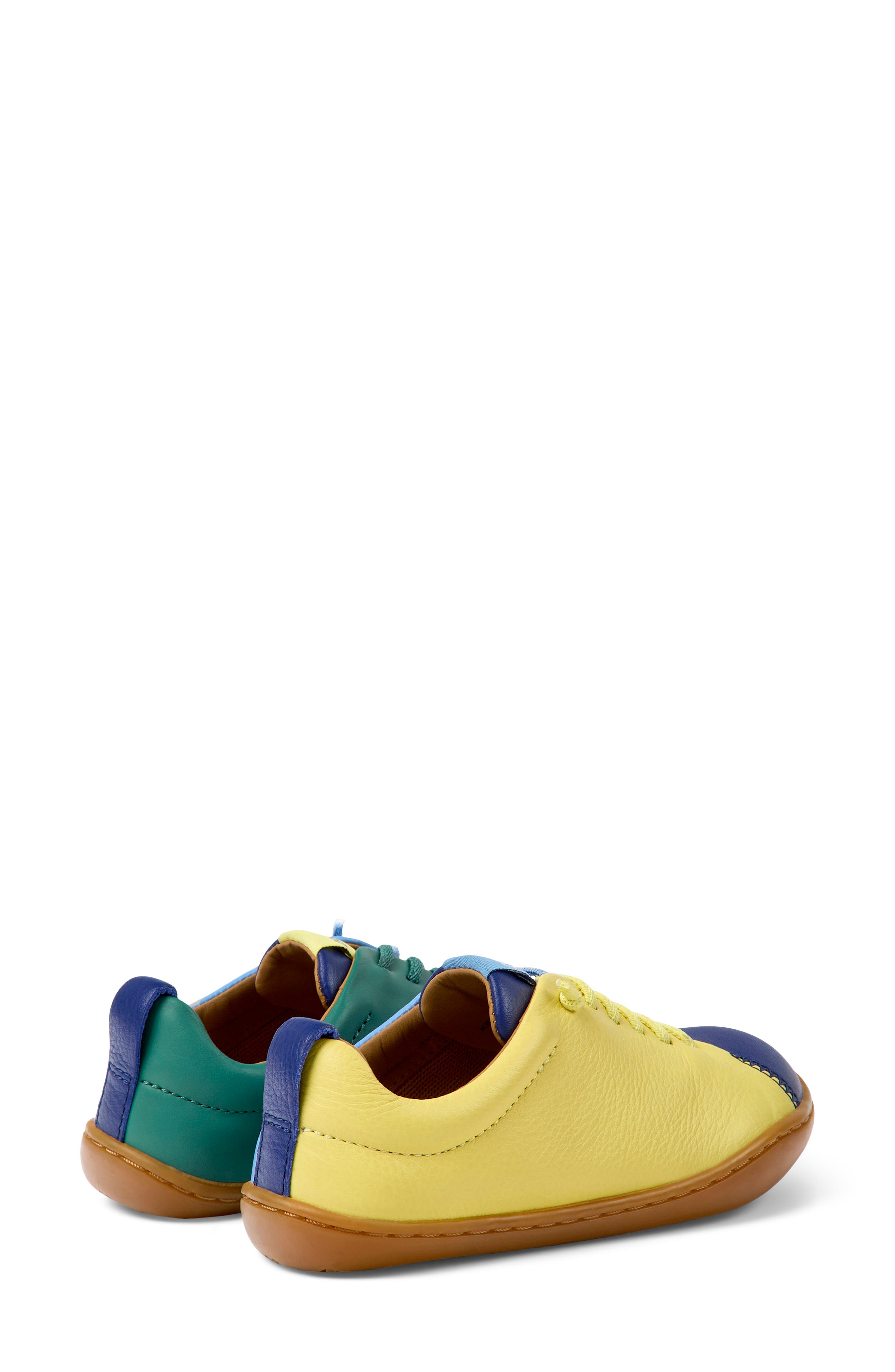 Kids' Mismatched Colorblock Slip-On Shoe, Alternate, color, YELLOW/ BLUE