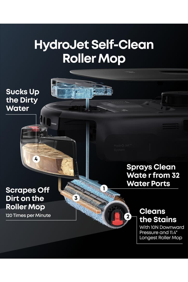 Omni Robot Vacuum Portable Deep Cleaner E28, Alternate, color, Black