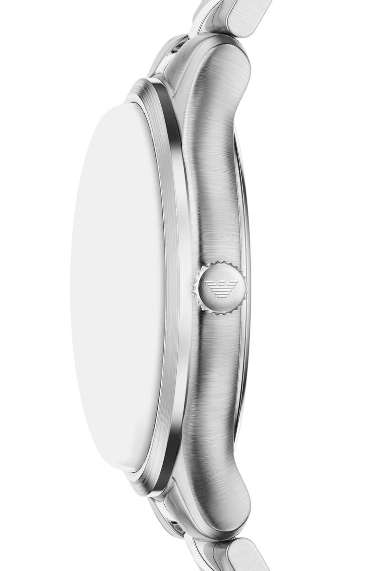 Bracelet Watch & Bracelet Gift Set, Alternate, color, SILVER/ LIGHT BLUE
