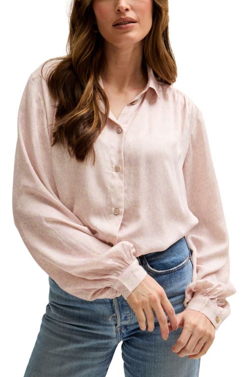 Lily And Lionel Marrianne Peter Pan Collar Shirt In Neutral