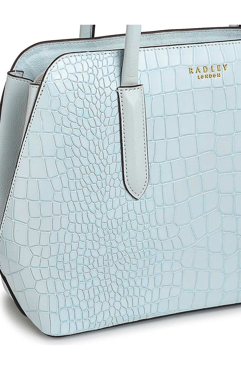 Radley Liverpool Street 2.0 Medium Croc Embossed Crossbody Bag, Alternate, color,