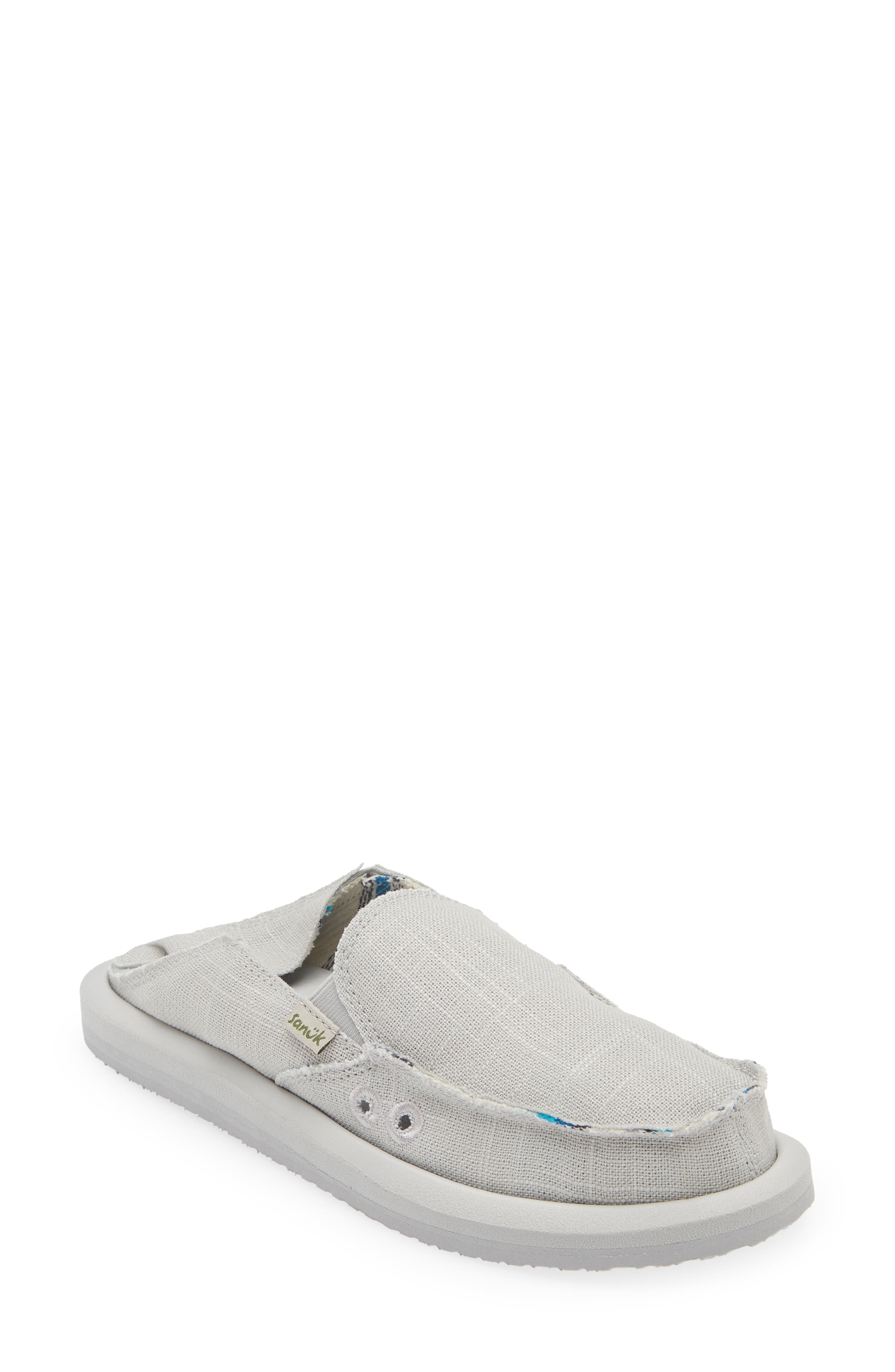 Sanuk Donna Convertible Hemp Slip-On Shoe, Alternate, color, 