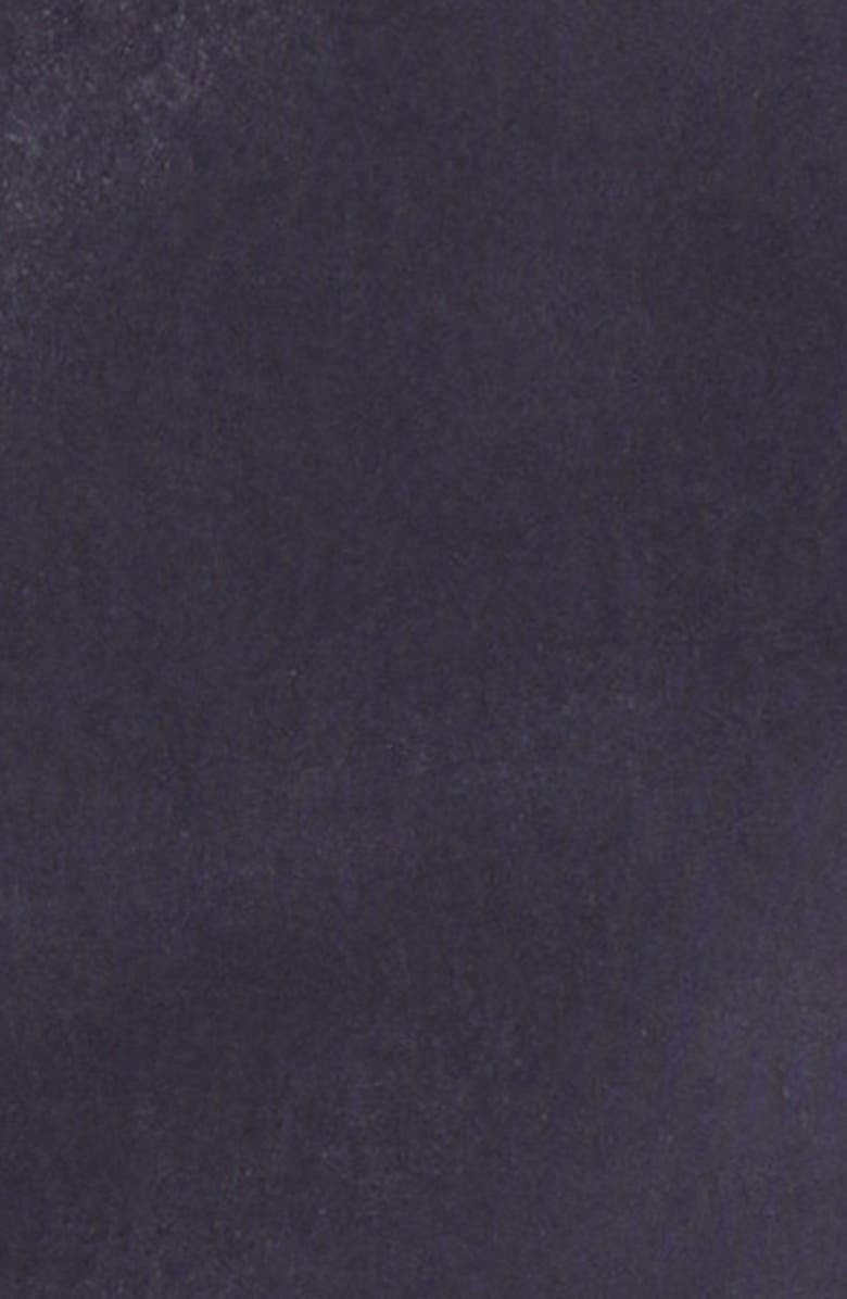 Moncler Side Stripe Swim Trunks, Alternate, color, Navy Blue