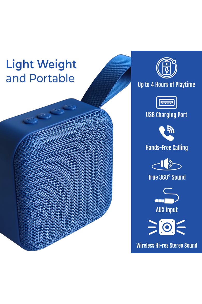Adventure Power & Sound Bundle - Portable Solar Power Bank + 360° Wireless Speaker, Alternate, color, Black