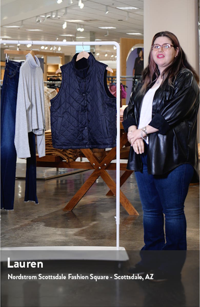 Reversible Quilted Vest, sales video thumbnail