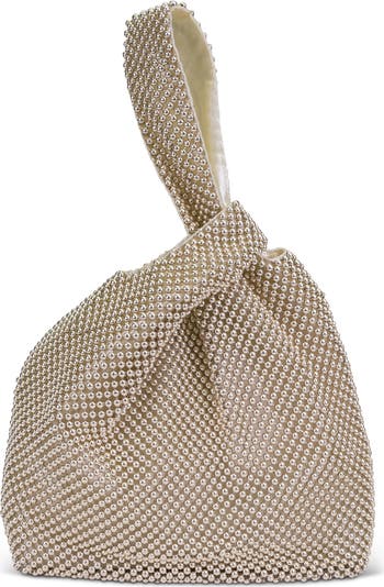 美品　JESSICA MCCLINTOCK  パーティバッグ ビーズ　ゴールド 美品 JESSICA MCCLINTOCK パーティバッグ ビーズ ゴールド - メルカリ