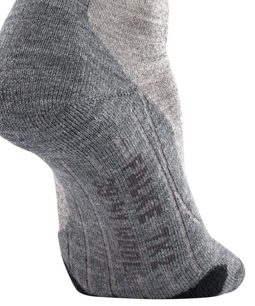 Falke Tk2 Explore Wool Hiking Socks In Gray