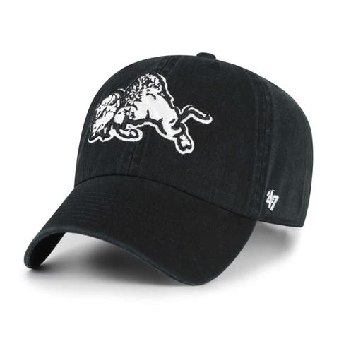 Men's '47 Black Colorado Buffaloes Vault Clean Up Adjustable Hat