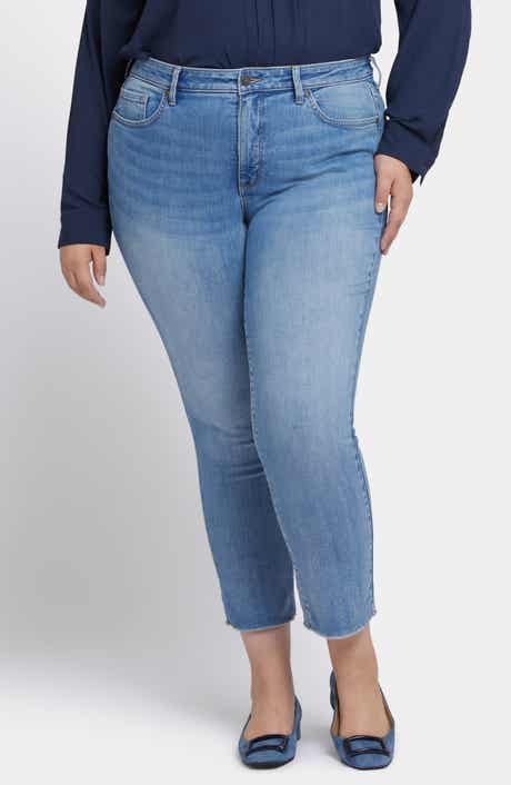 NYDJ Sheri Fray Hem Crop Jeans
