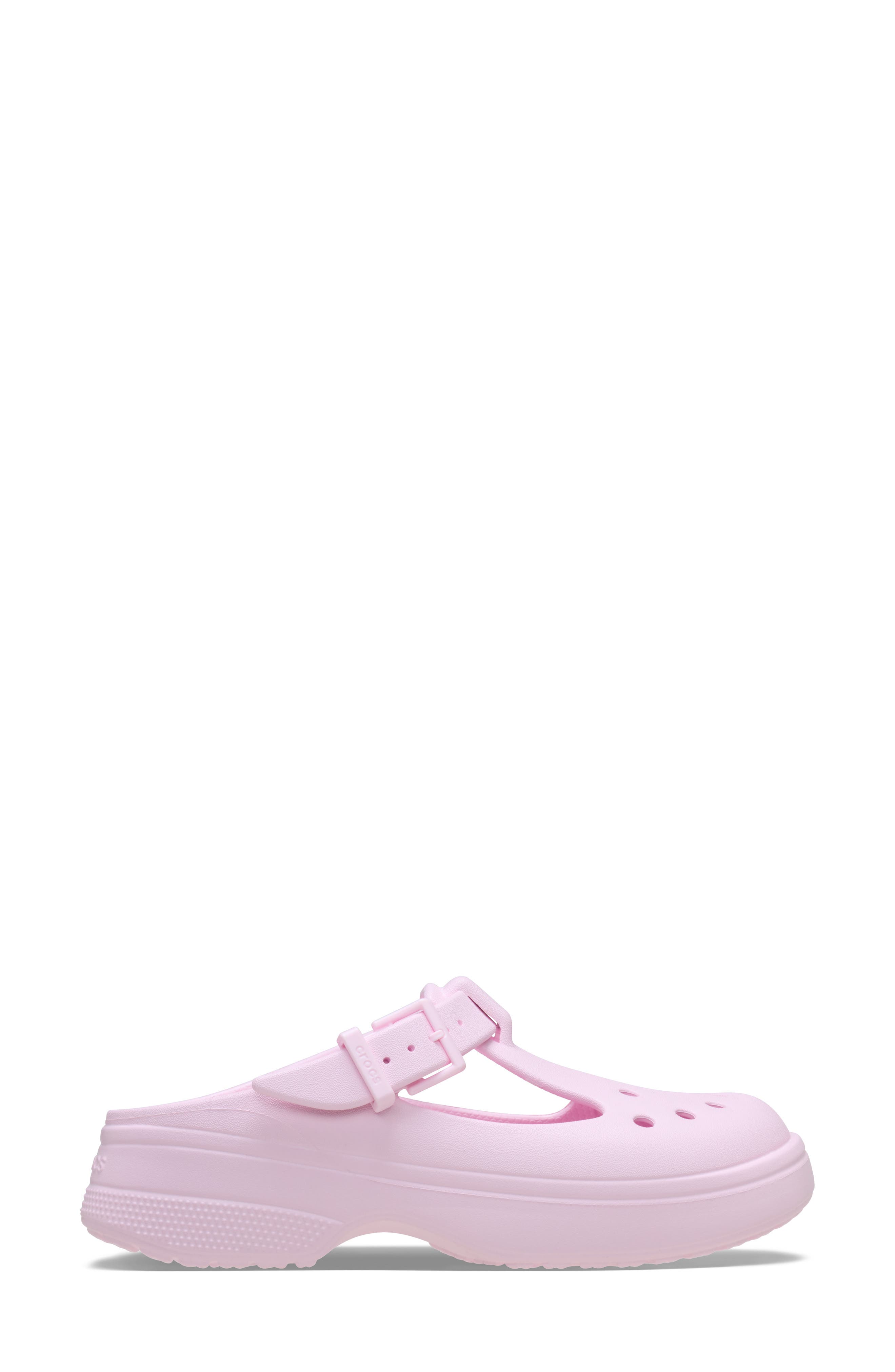 CROCS Gender Inclusive Classic Mary Jane Clog, Alternate, color, Pink Milk