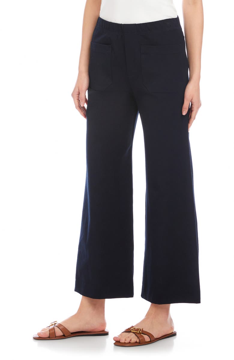 FIFTEEN TWENTY Celia Crop Pants, Alternate, color, Midnight Blue