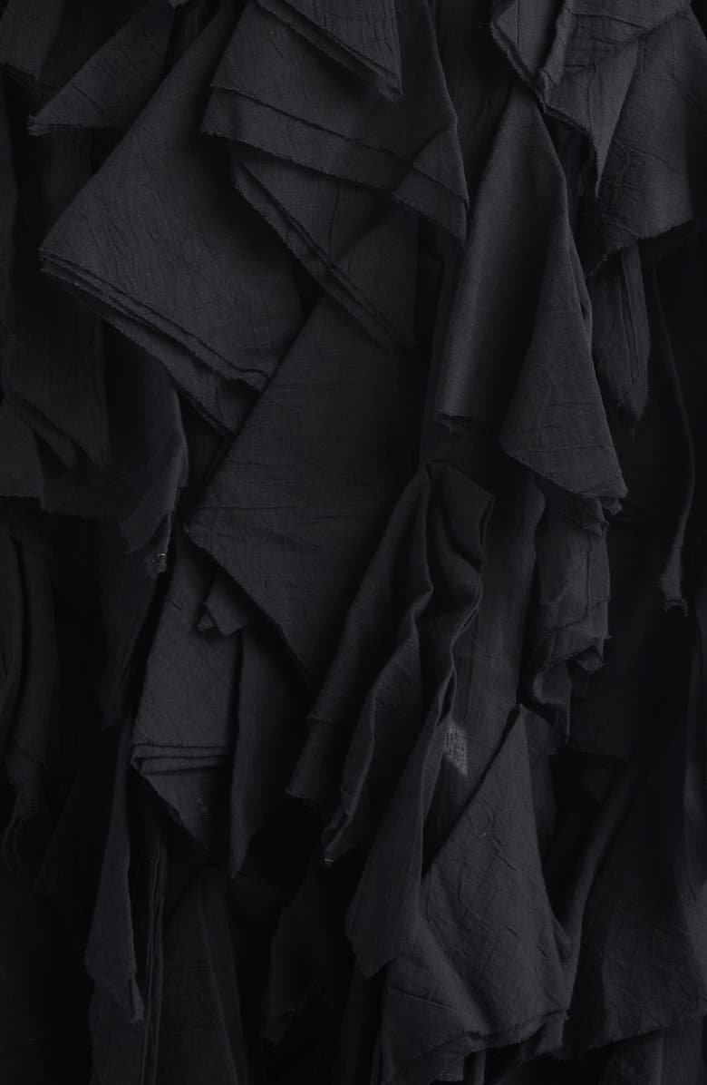 Diotima Cotton Handkerchief Skirt, Alternate, color, Black