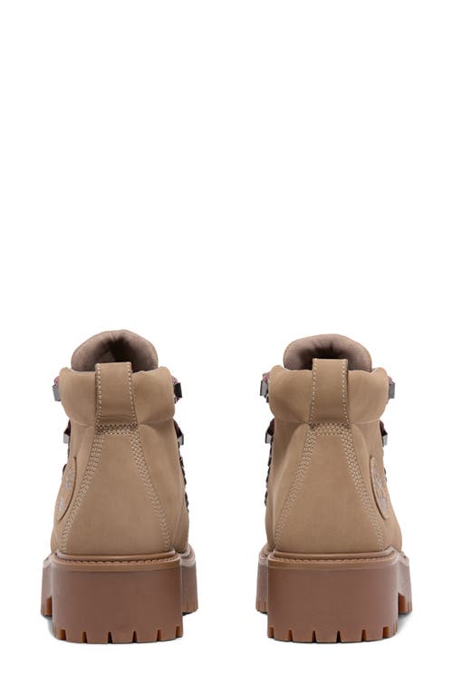 Timberland Stone Street Platform Hiking Boot In Brown