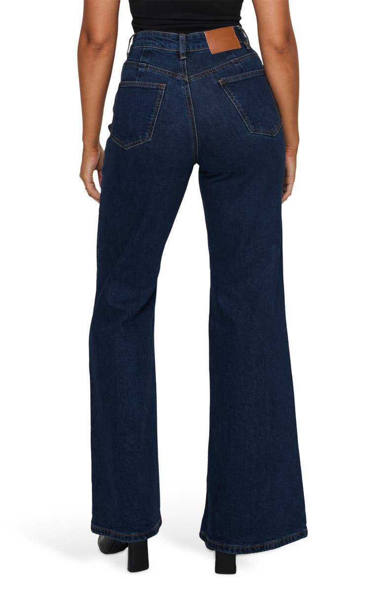 Princess Polly Thearlie High Waist Flare Jeans, Alternate, color, 