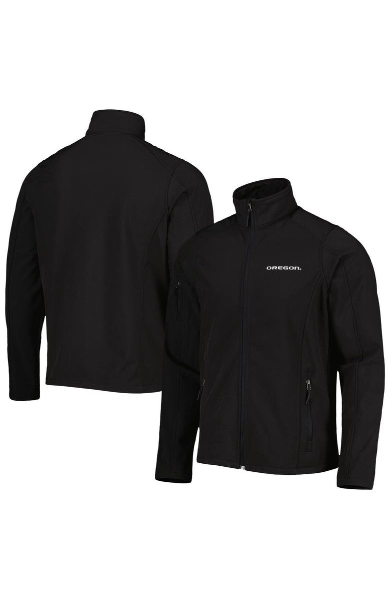DUNBROOKE Men's Dunbrooke Black Oregon Ducks Sonoma Full-Zip Jacket, Main, color, 