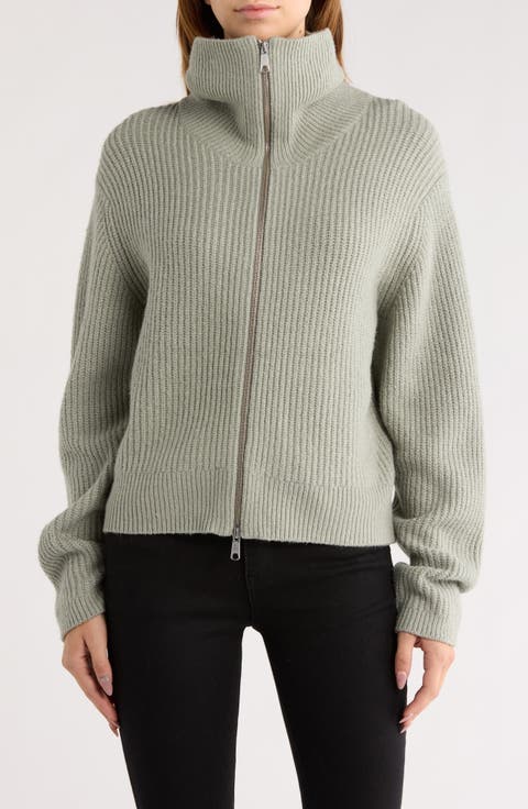 Zip Sweater Cardigan