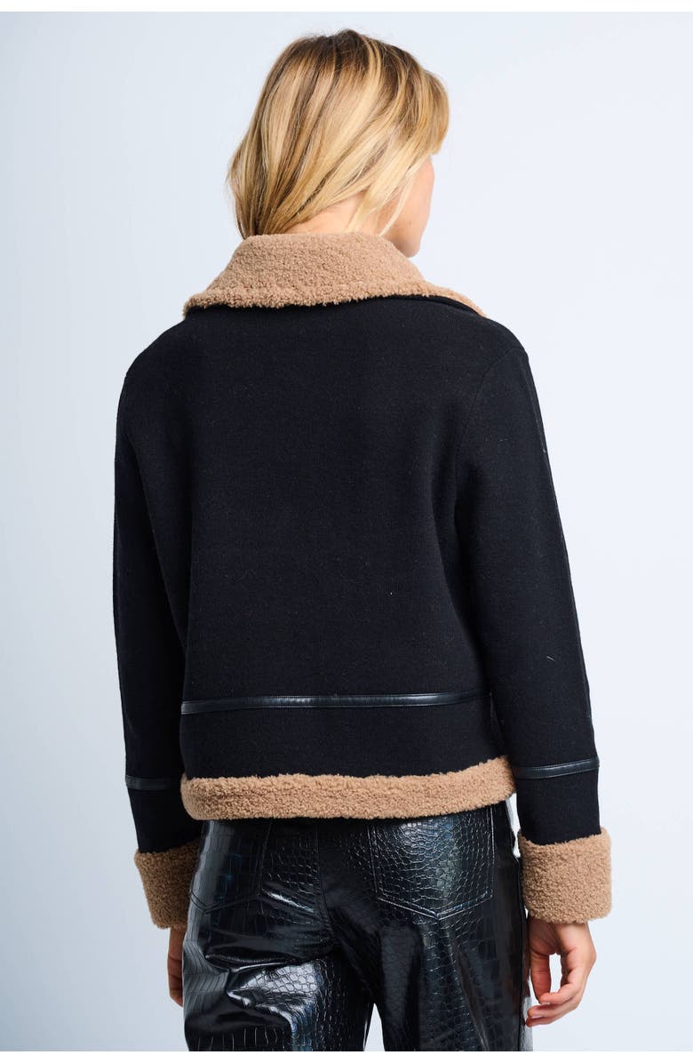 Lisa Todd The Moto Jacket, Alternate, color, Black Camel