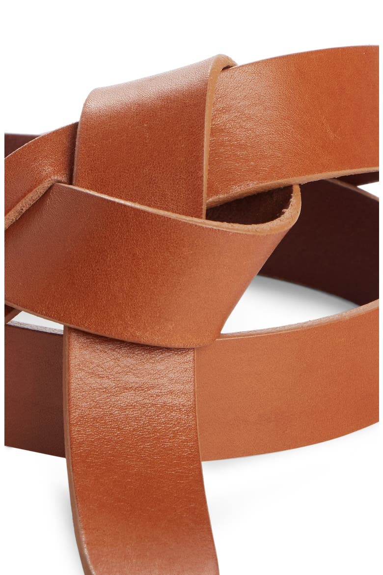 Lecce Leather Belt, Alternate, color, NATURAL