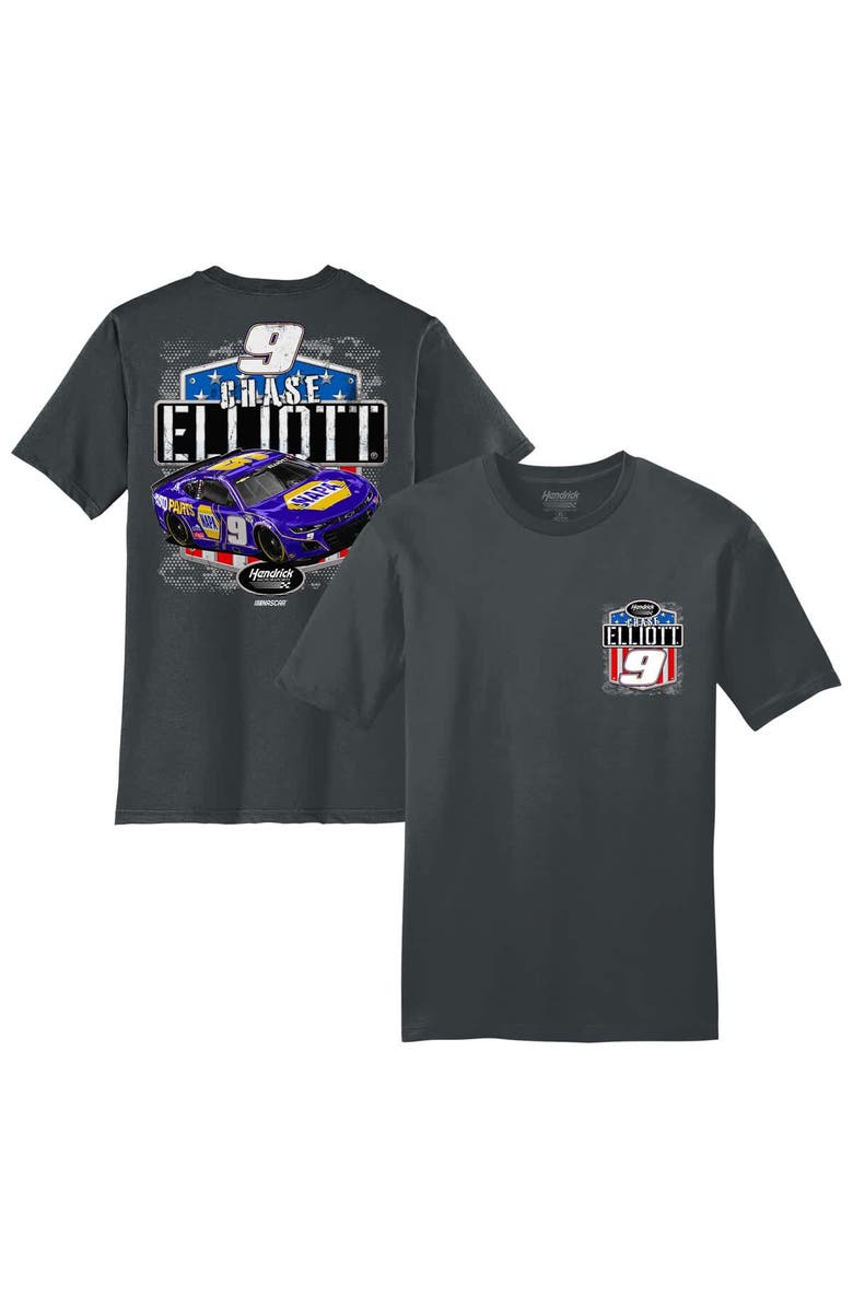HENDRICK MOTORSPORTS TEAM COLLECTION Men's Hendrick Motorsports Team Collection Charcoal Chase Elliott NAPA Car T-Shirt, Main, color, Charcoal