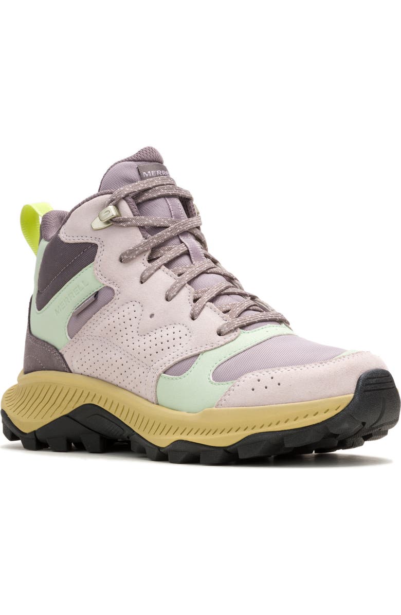 Merrell Tempo Sol Mid Top Hiking Boot, Main, color, Lilac Mist