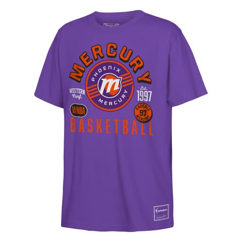 Youth Mitchell & Ness  Purple Phoenix Mercury City So Nice T-Shirt