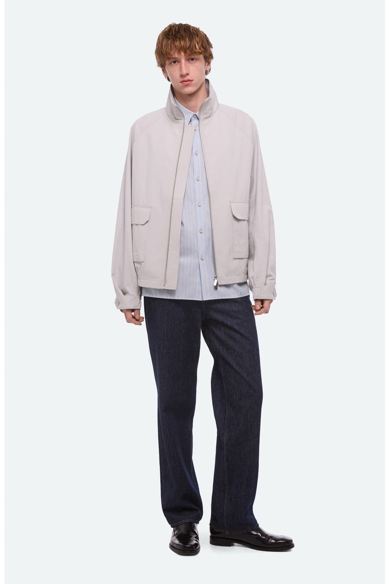 Twill Crop Utility Jacket, Alternate, color, STONE