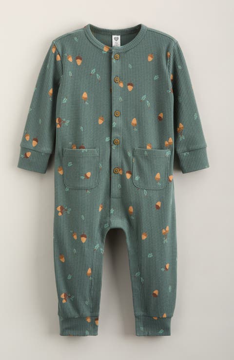 Kids' Pocket Rib Romper