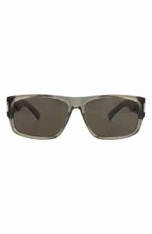 SL 689 59mm Rectangular Sunglasses