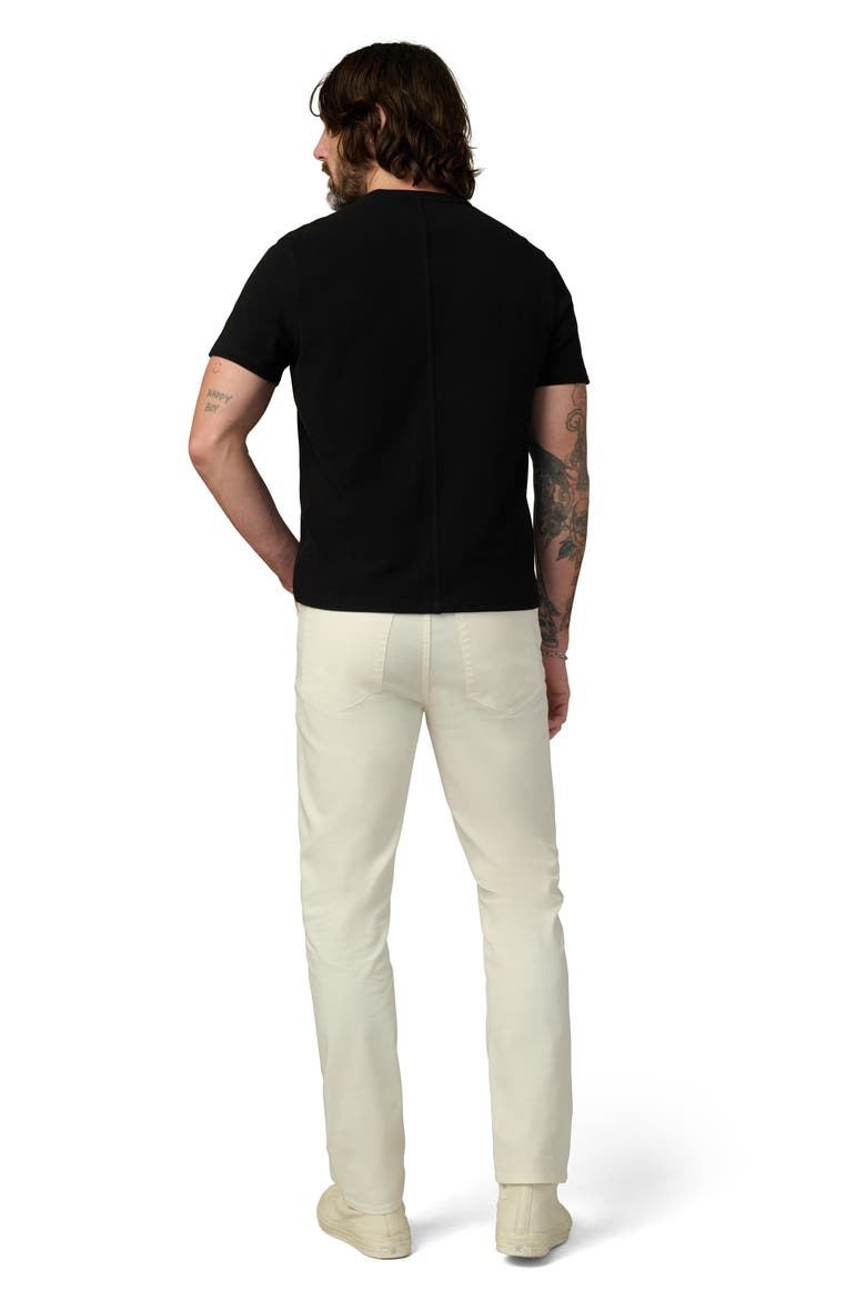 Modern Cotton Piqué Henley, Alternate, color, BLACK