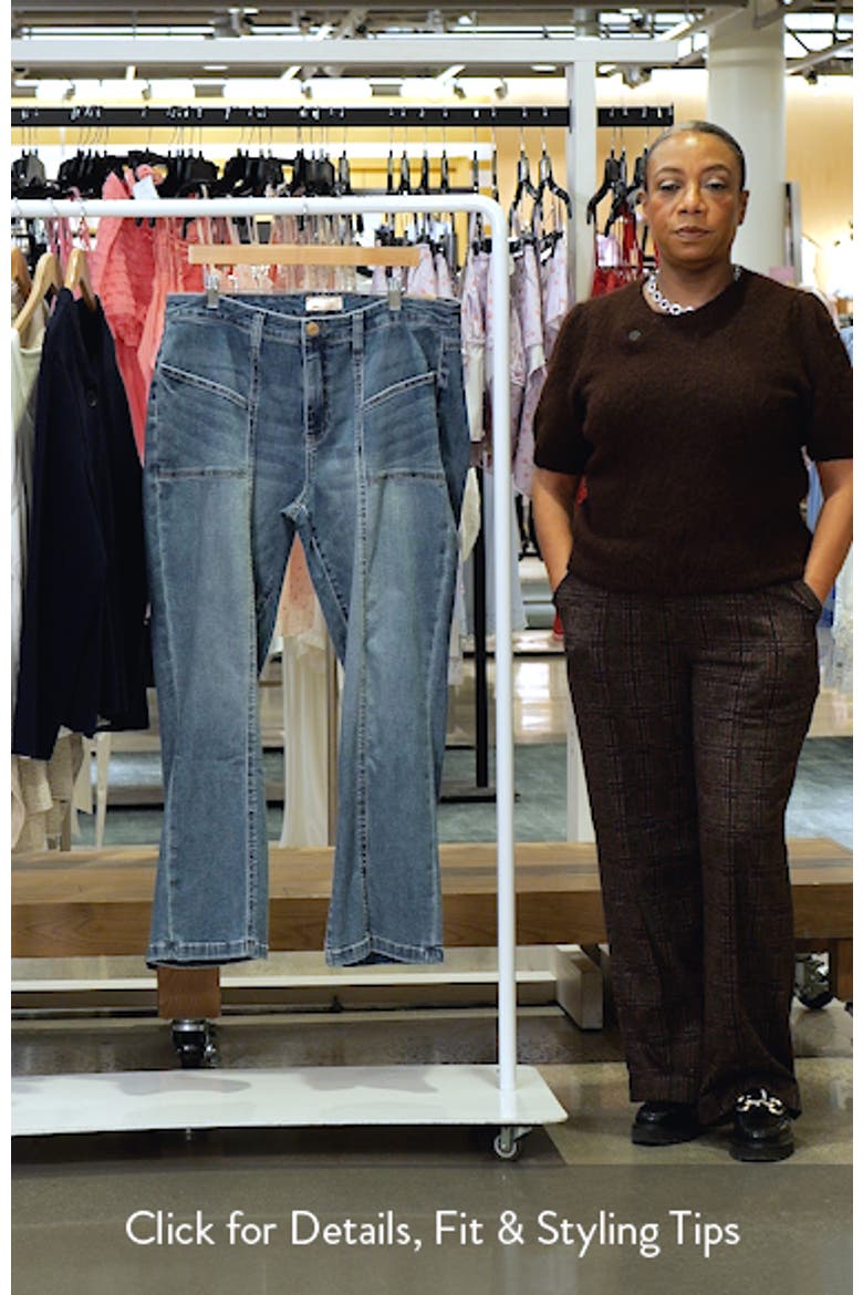 Kelsey Seamed High Waist Ankle Flare Jeans video