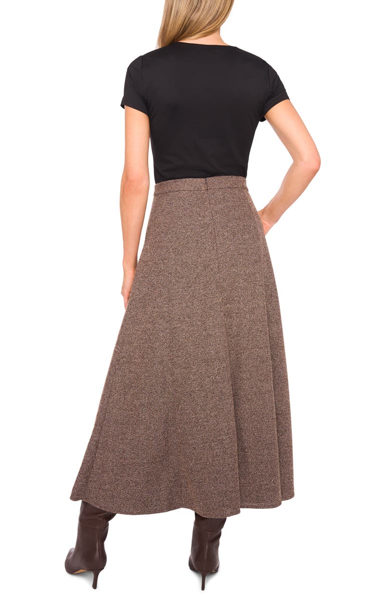 Halogen<sup>®</sup> Tweed Knit Maxi Skirt, Alternate, color, Delicioso