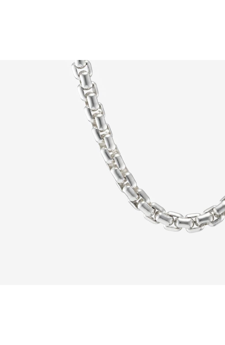 7879 Box Belcher Chain Necklace, Alternate, color, Silver